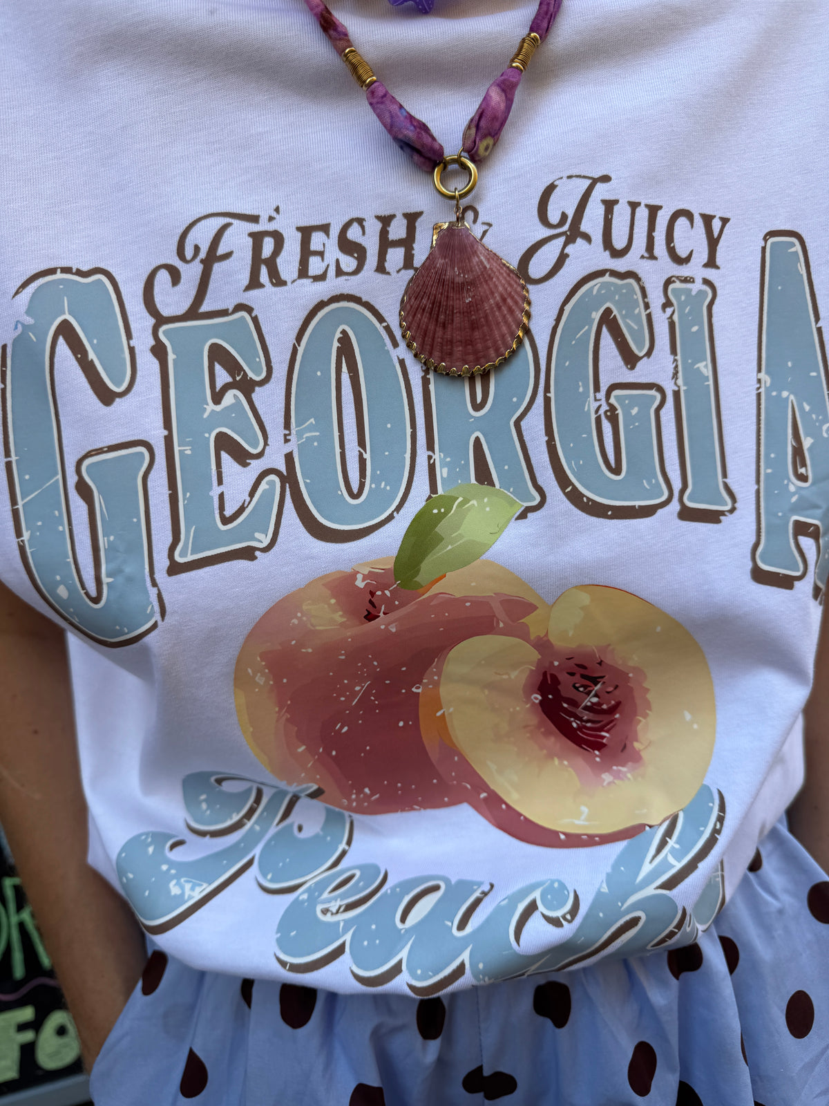 T-shirt Peachy