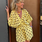 Combi short Fluffy jaune