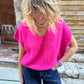 Pull Gilbert rose fluo