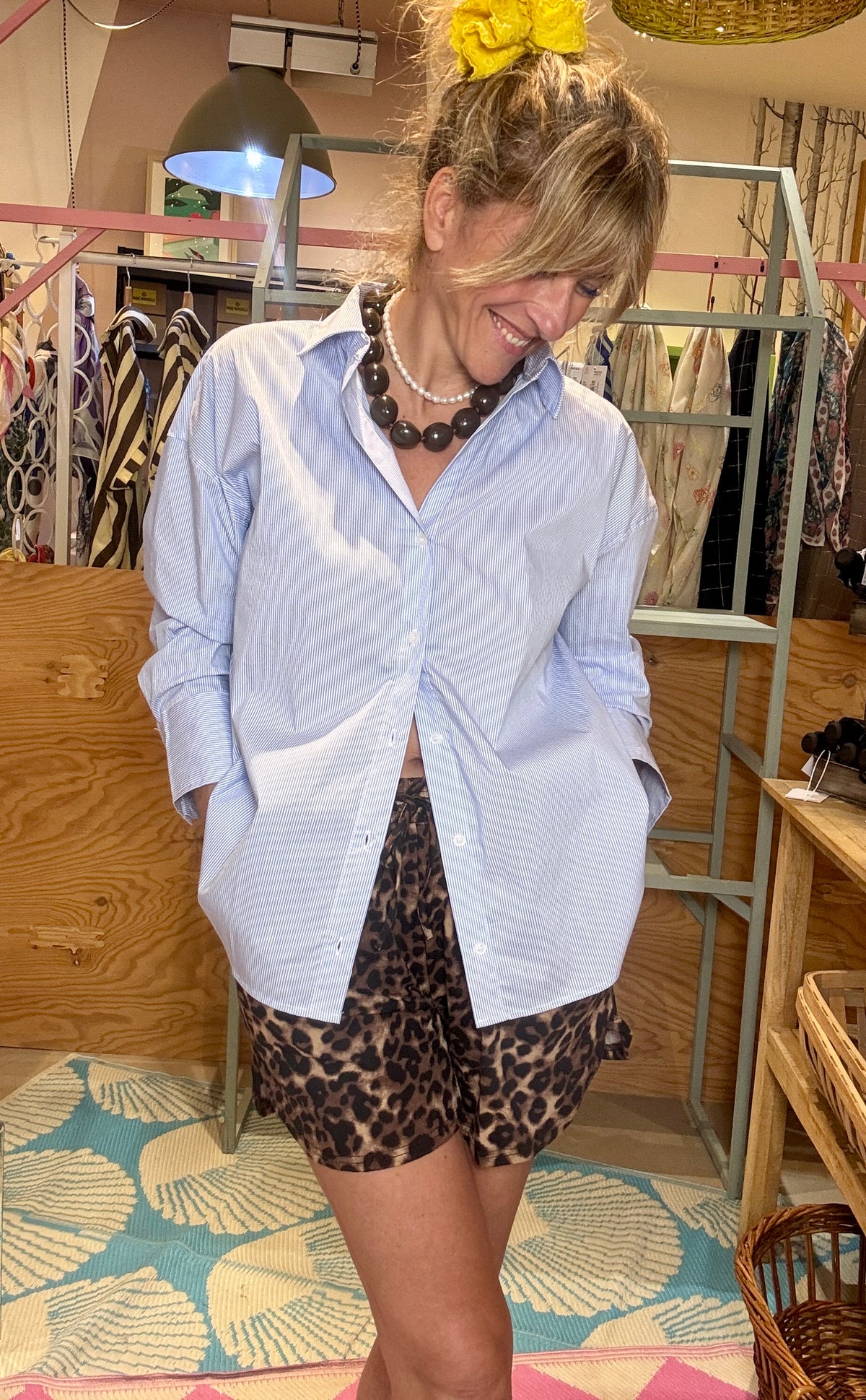 Chemise Danny bleue