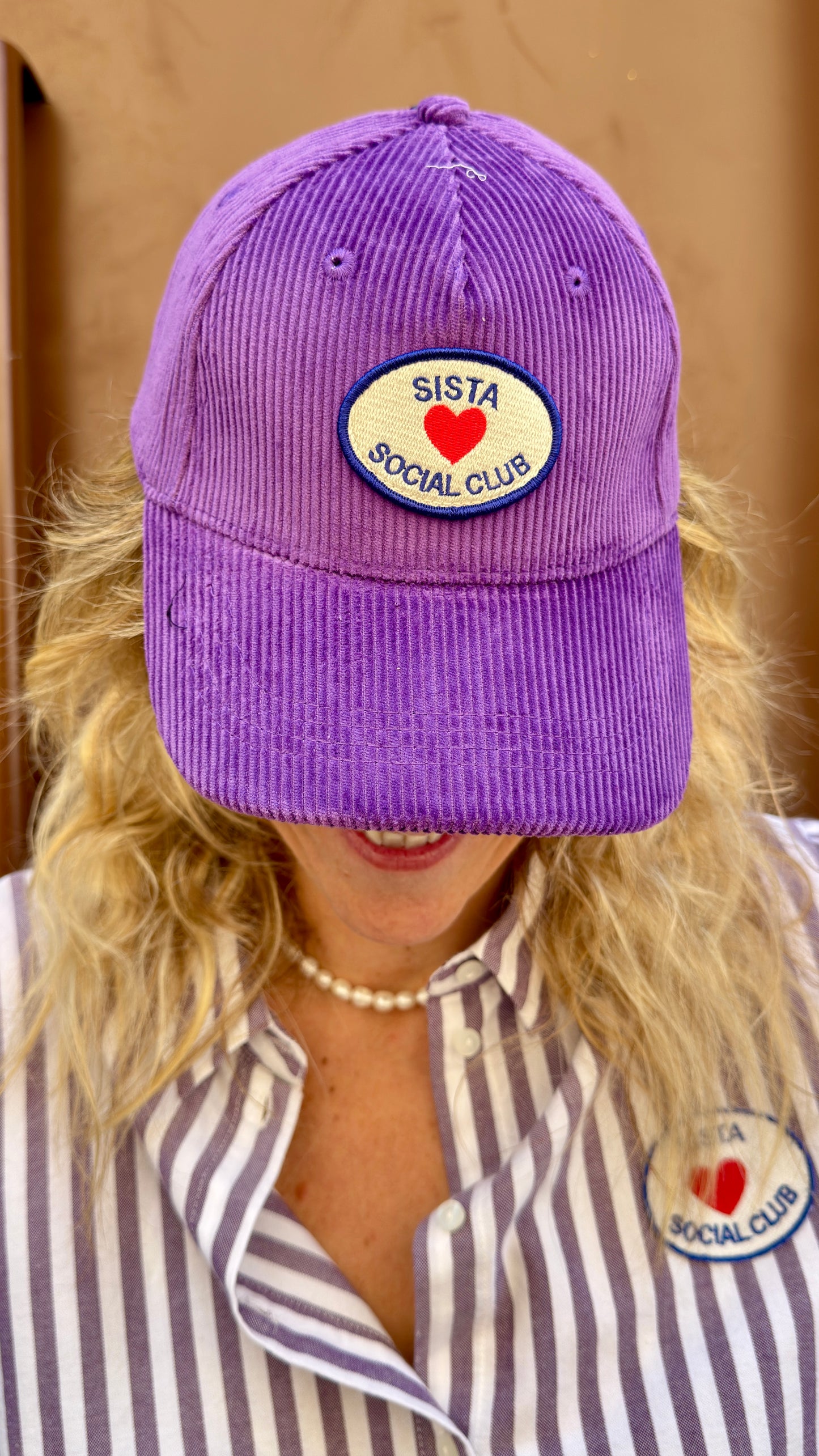 Casquette Sista violette