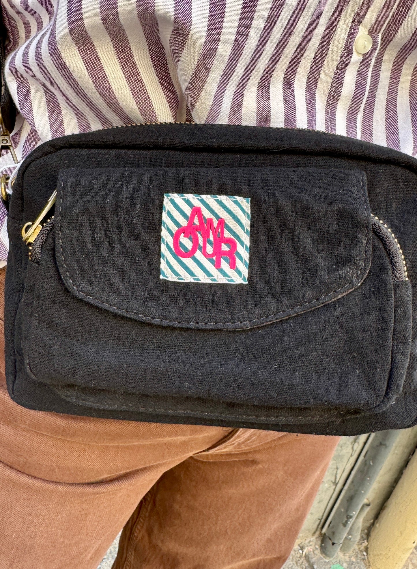 Sac Klaris Amour noir