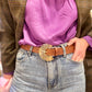 Ceinture Alizé camel