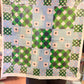 Foulard Carreaux bleus
