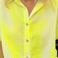 Chemise Line fluo jaune