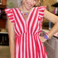 Robe Berlingot rouge