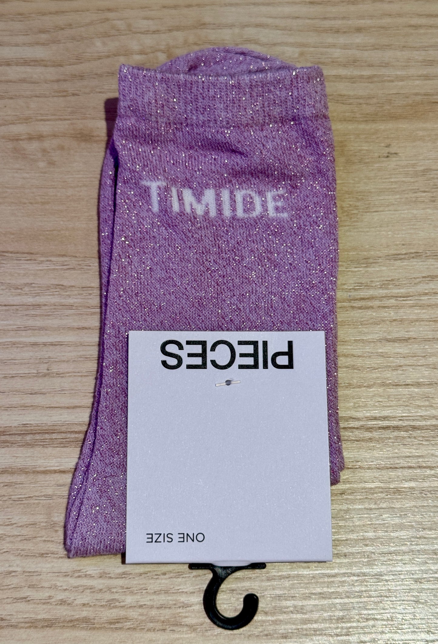 Chaussettes Paillettes mots doux !