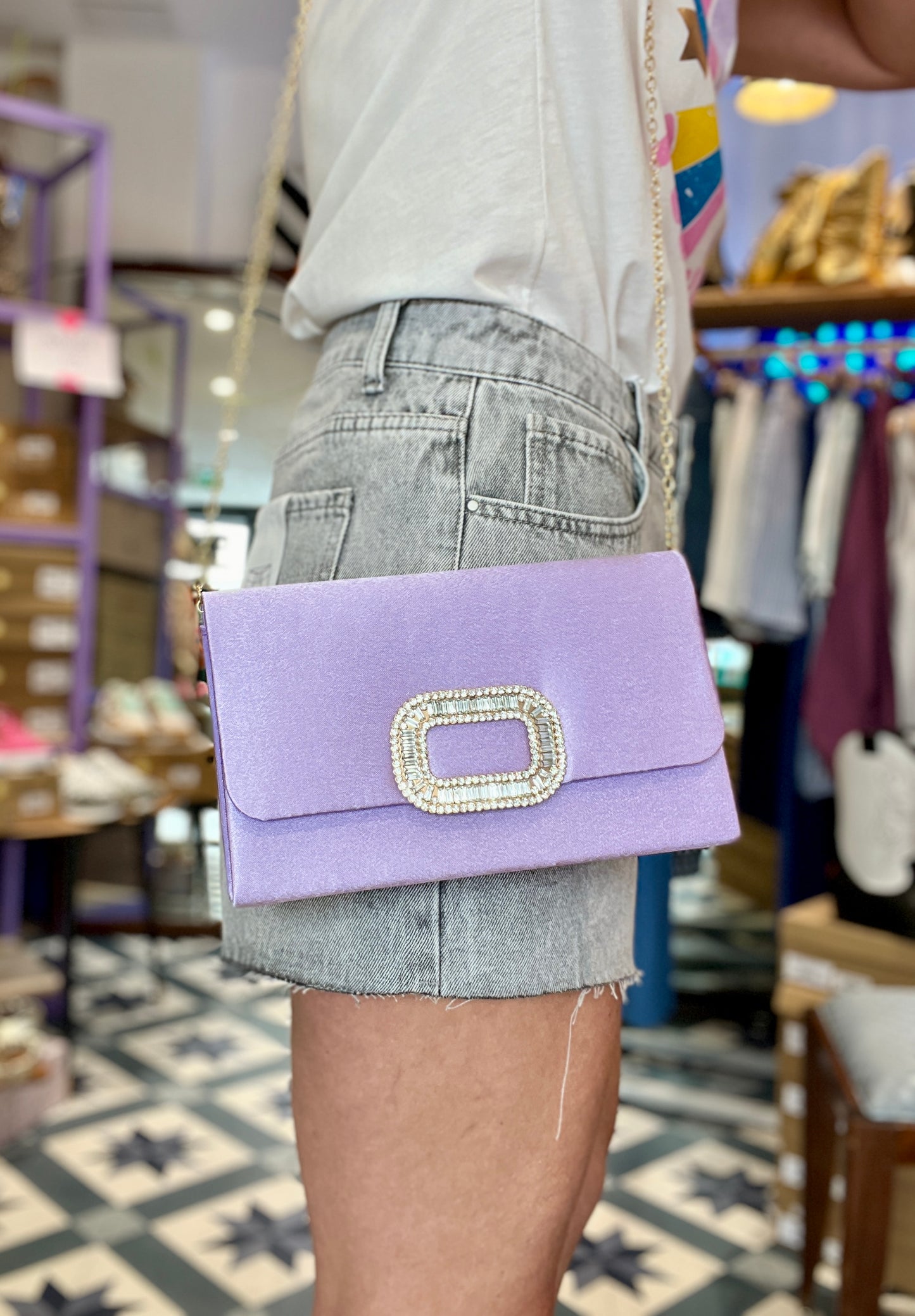 Pochette Rihanna parme