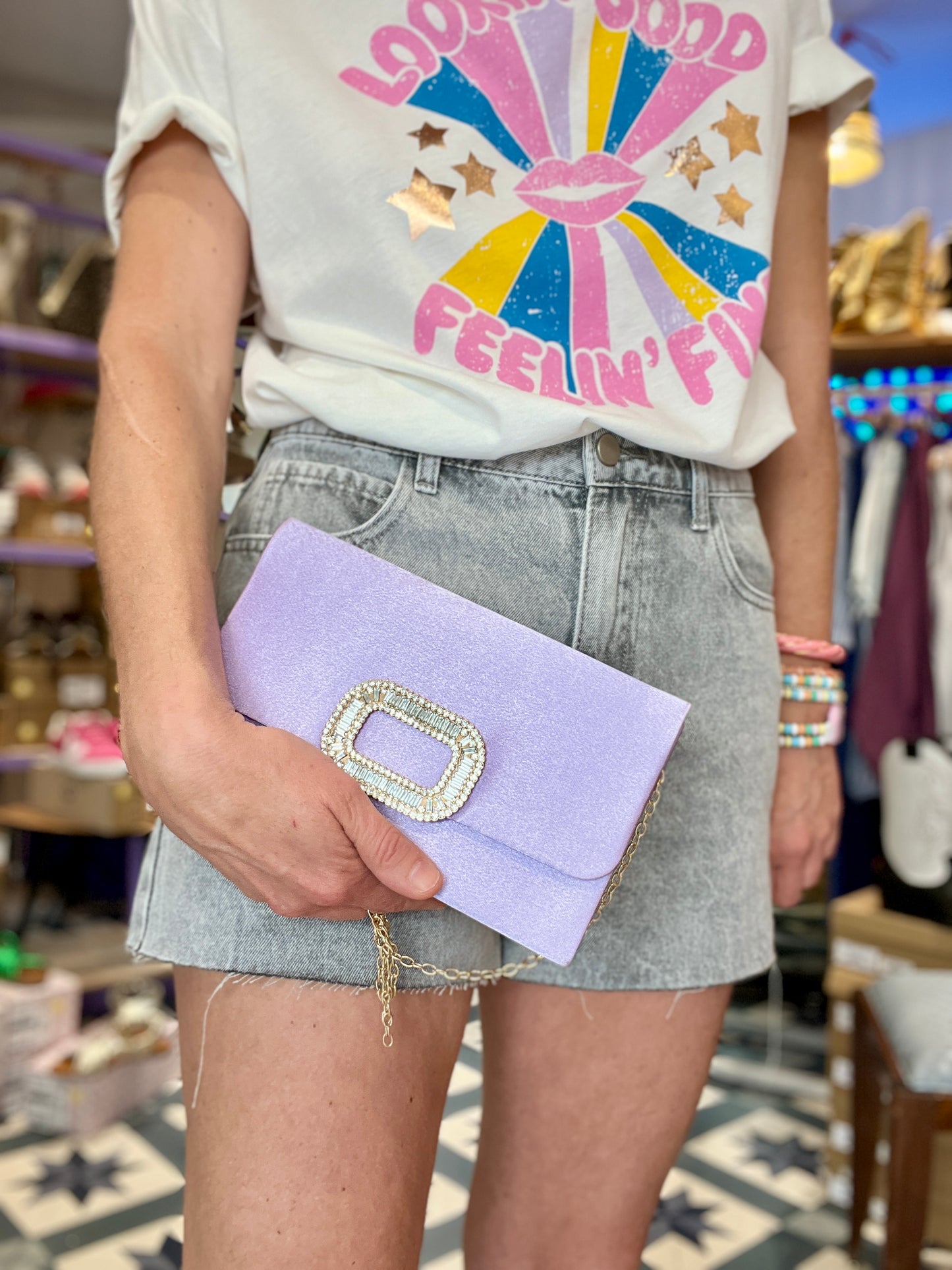 Pochette Rihanna parme