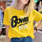 T-shirt Bowie jaune