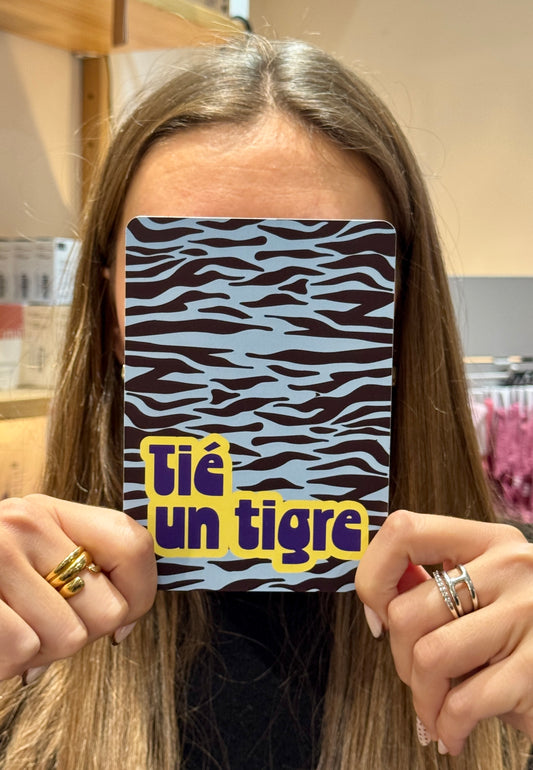 Carte Postale Tié un Tigre