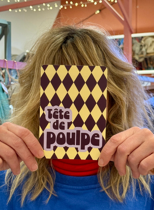Carte Postale Tête de Poulpe