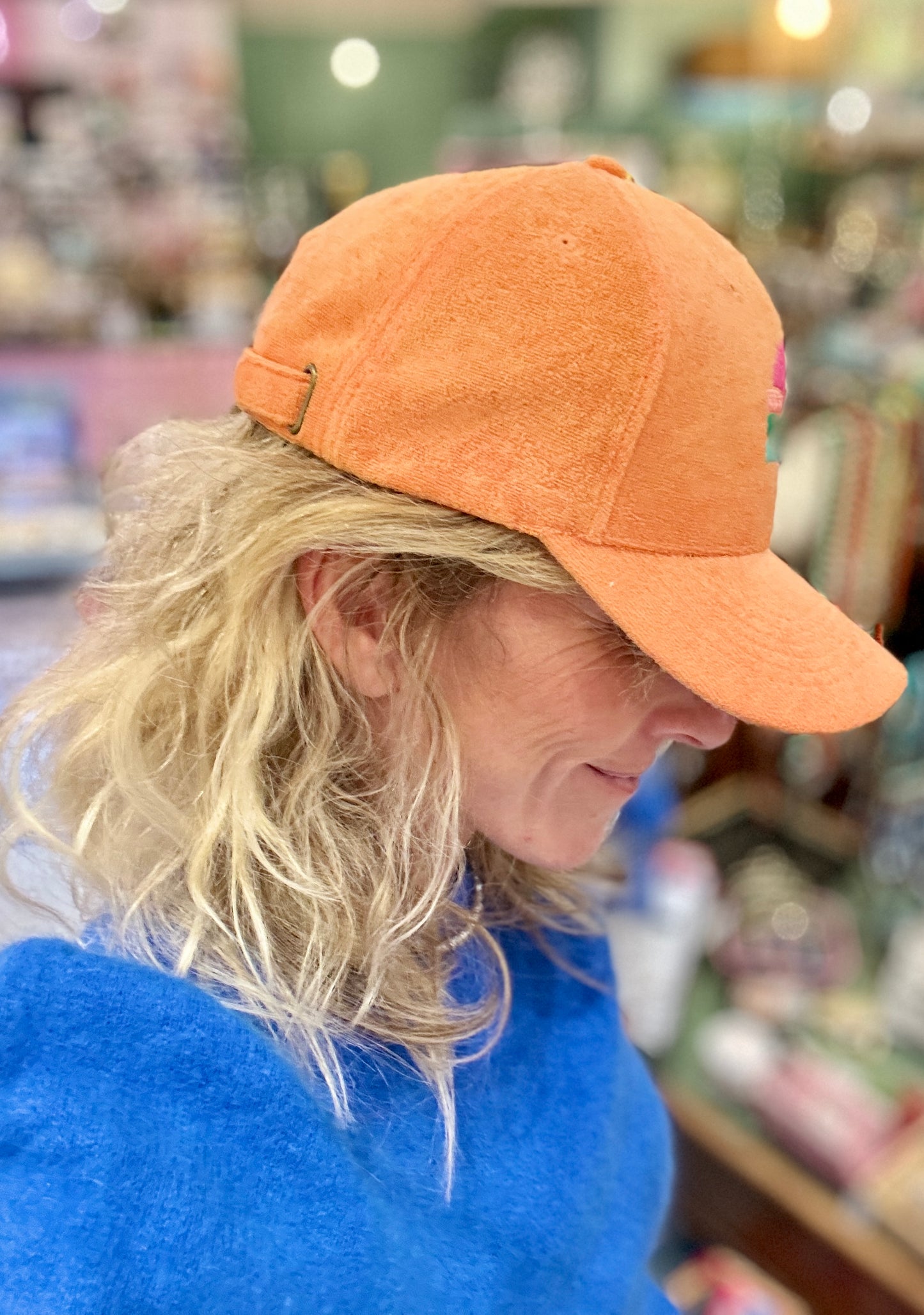 Casquette Eponge orange