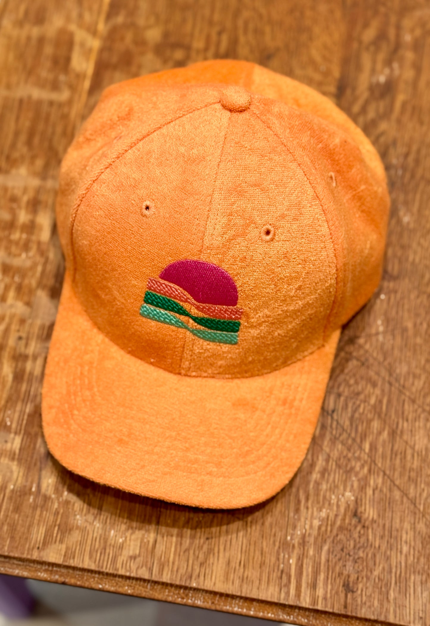 Casquette Eponge orange
