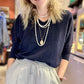 P'tit gilet Nettie marine