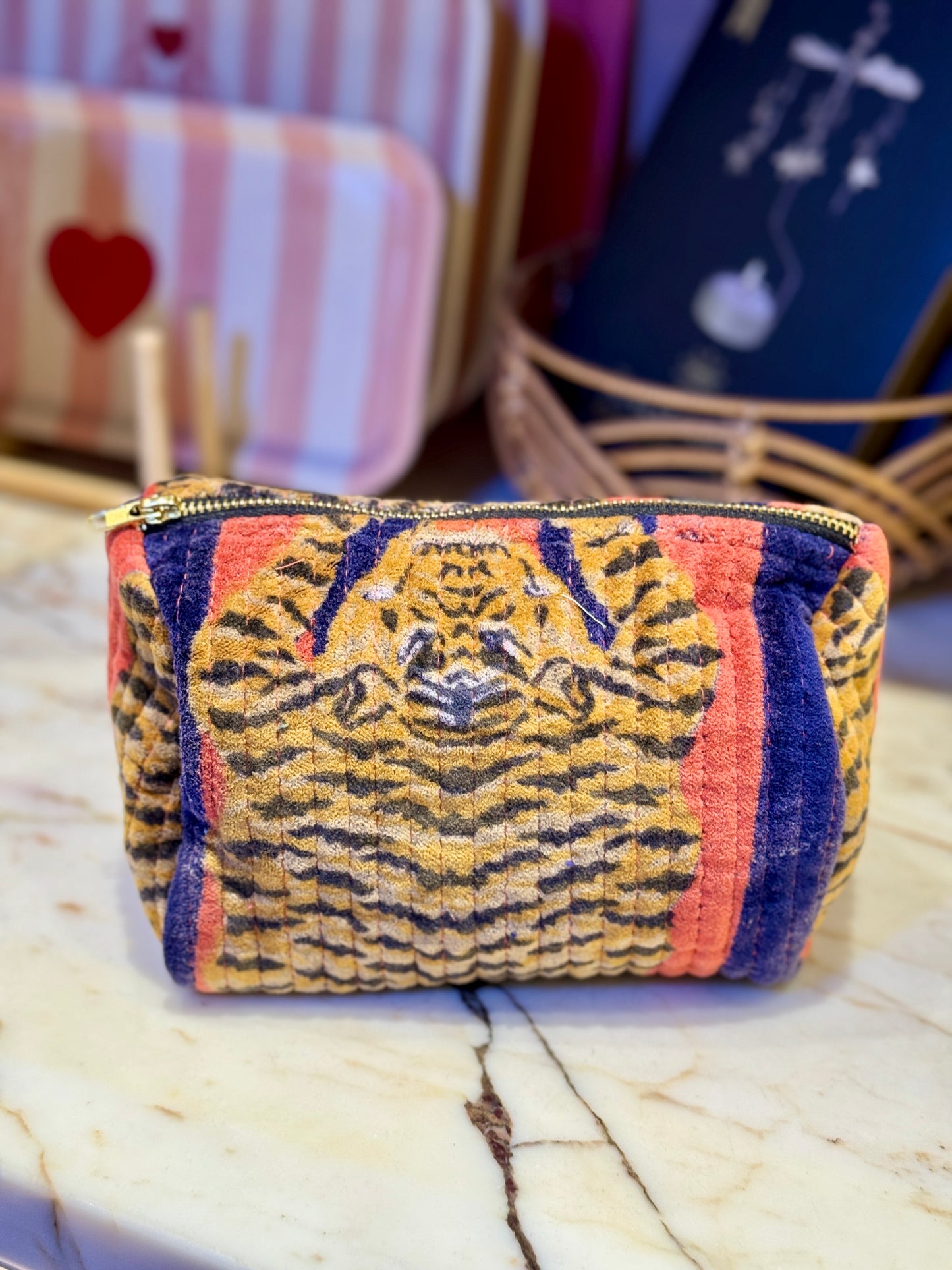 Les Pochettes Tiger marine