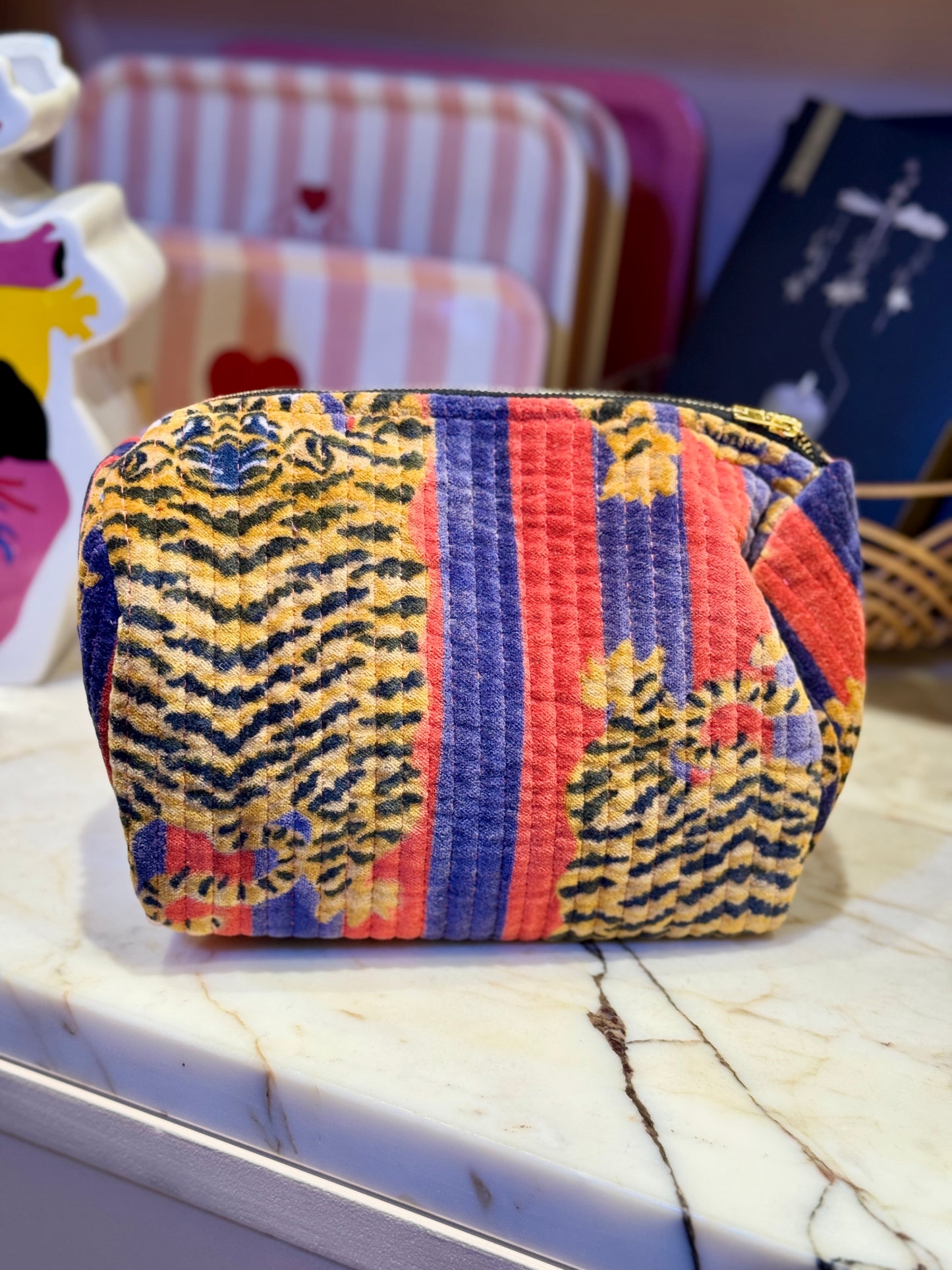 Les Pochettes Tiger marine