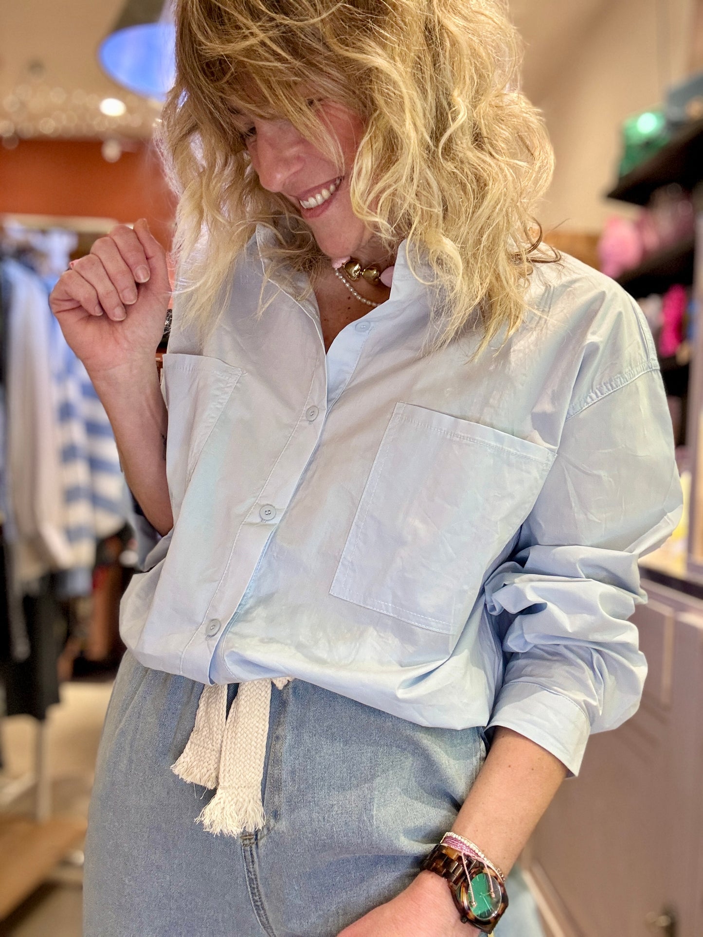 Chemise Sun bleu