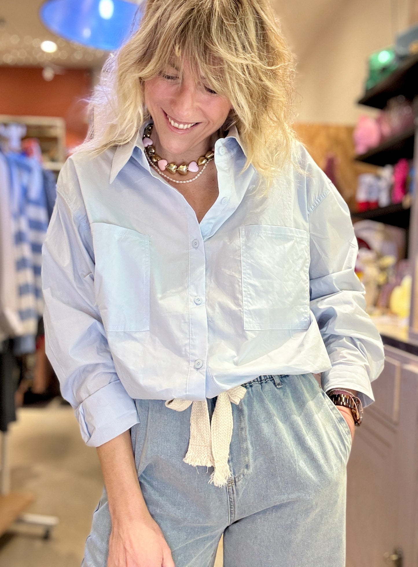 Chemise Sun bleu