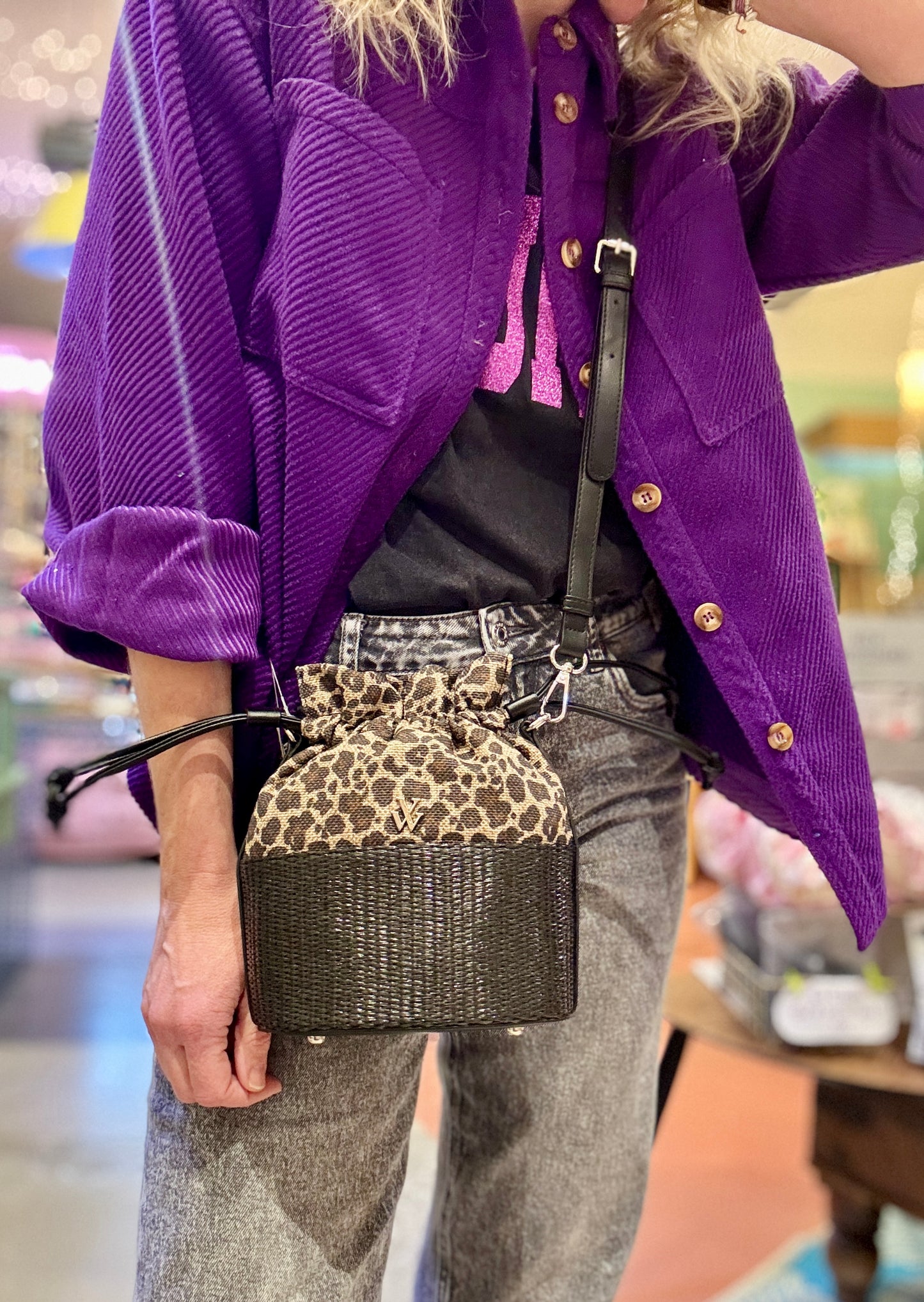 Sac Lilly léopard