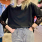 T-shirt Like Virgin noir