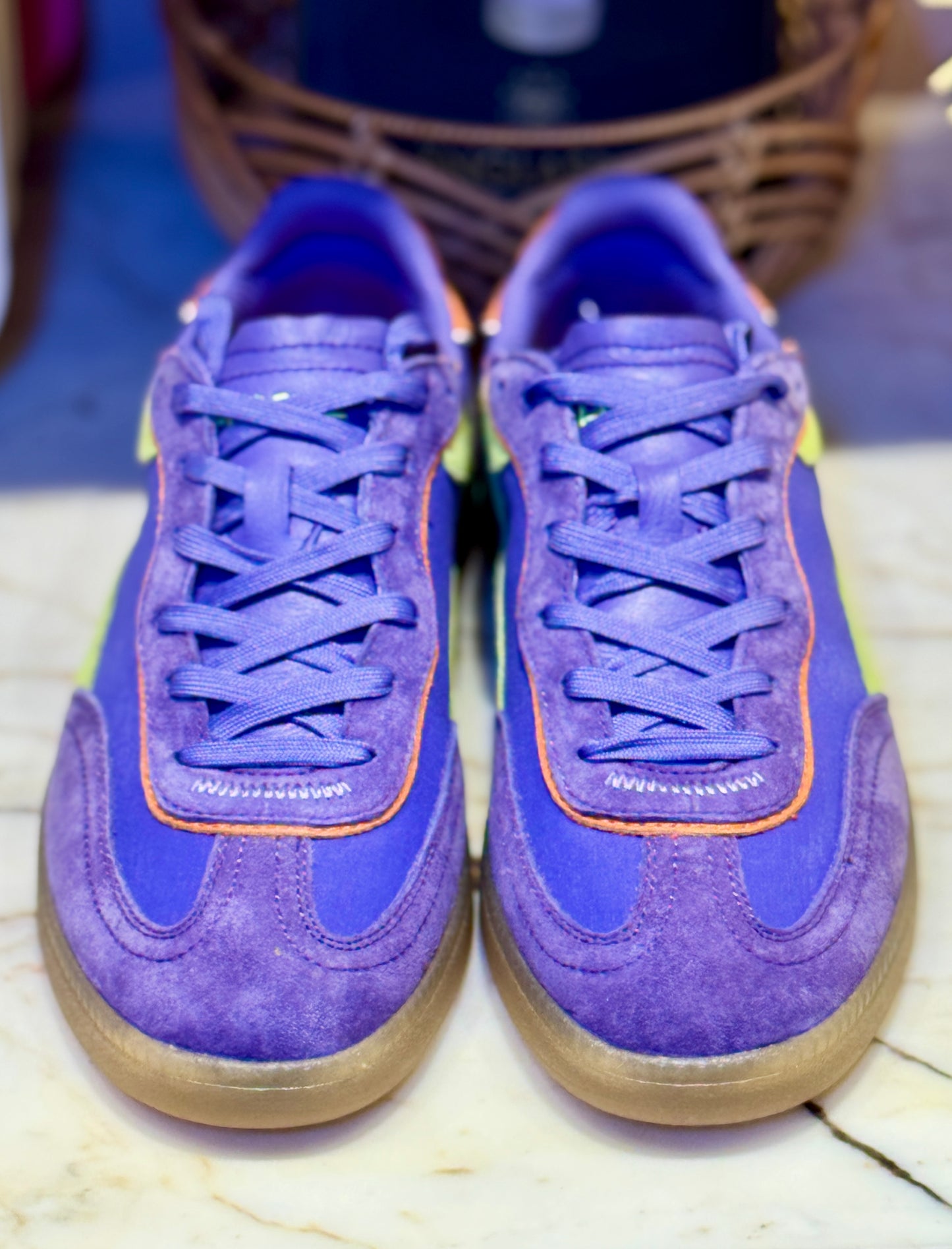 Baskets Morado violettes
