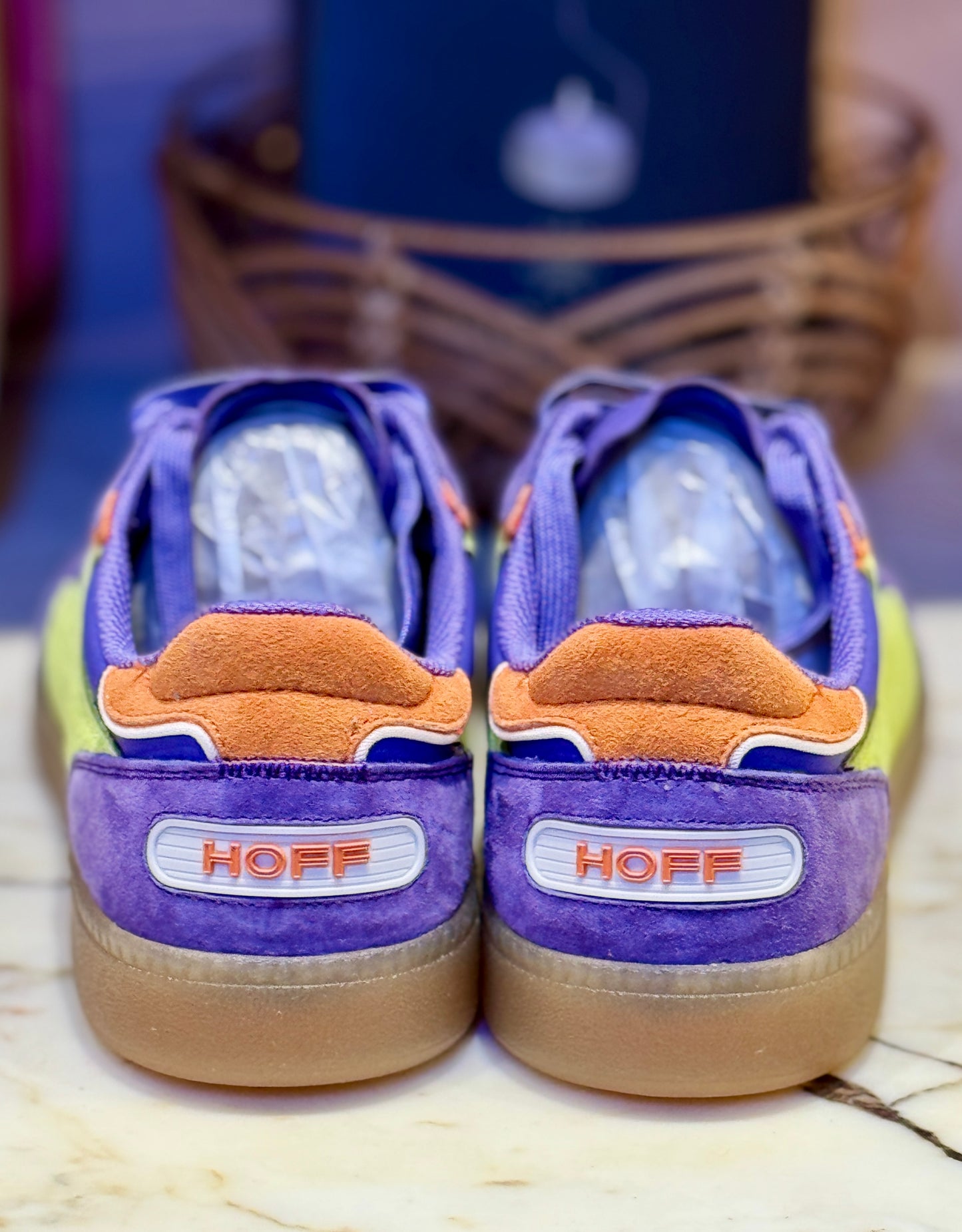 Baskets Morado violettes