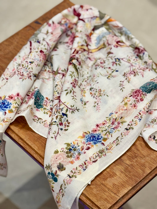 Foulard Spring rose