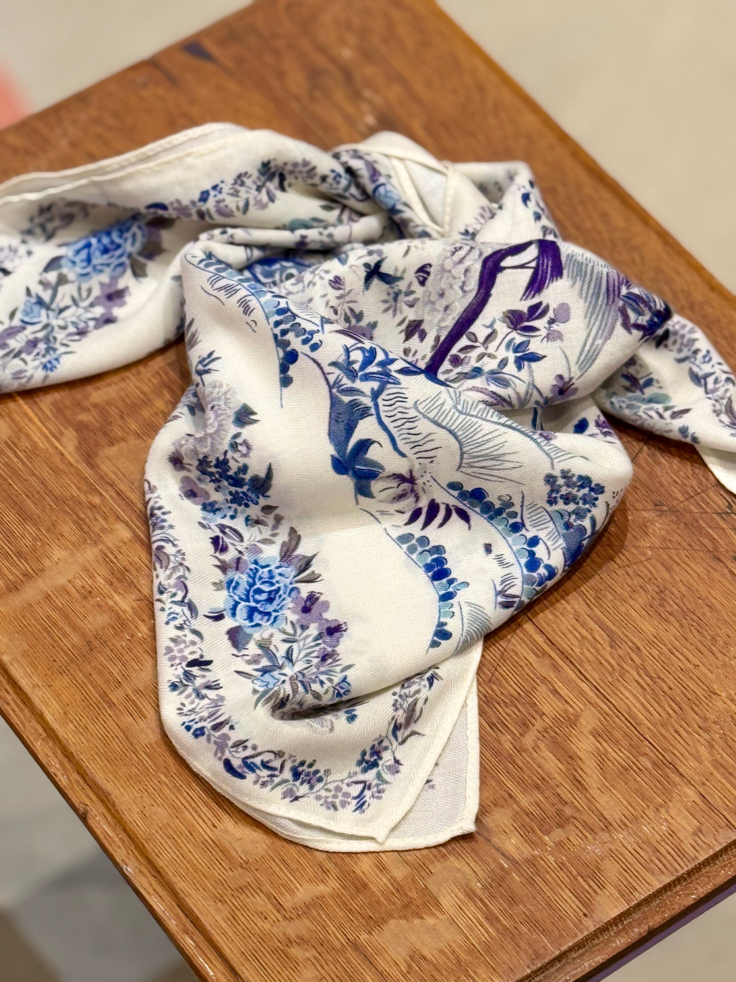Foulard Spring bleu