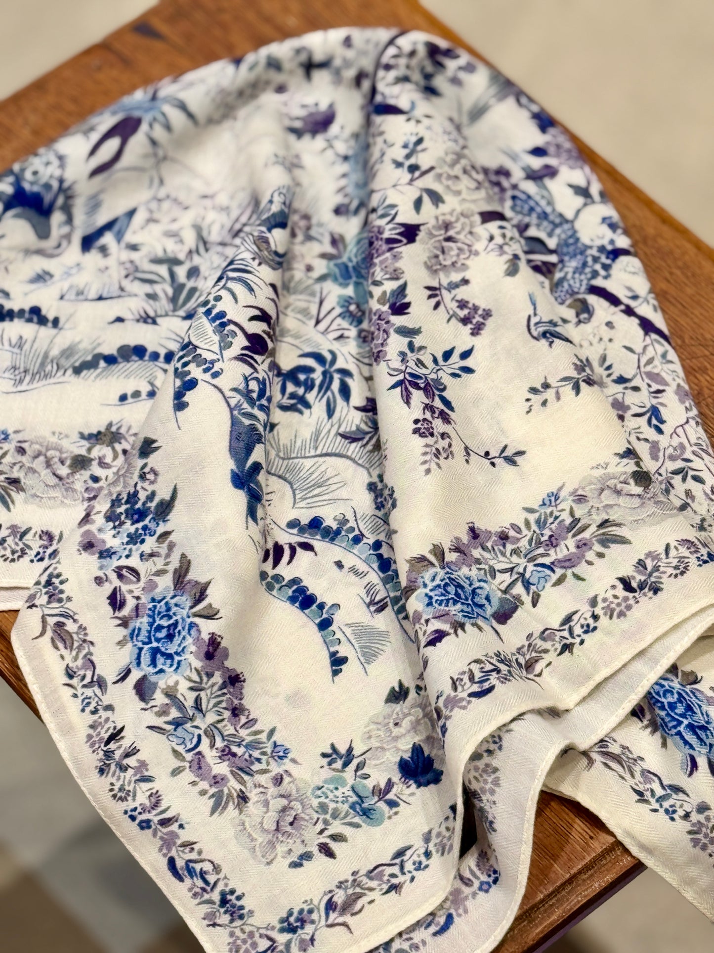 Foulard Spring bleu