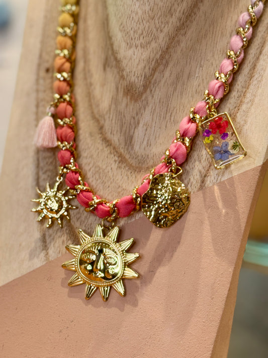 Collier Chaine Arc en ciel