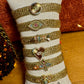 Bracelet Porte Bonheur strass arc en ciel