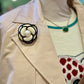 Broche Camélia