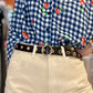 Ceinture jeanne Mas noire