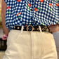 Ceinture jeanne Mas noire