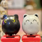 Figurine solaire Chat