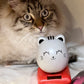 Figurine solaire Chat