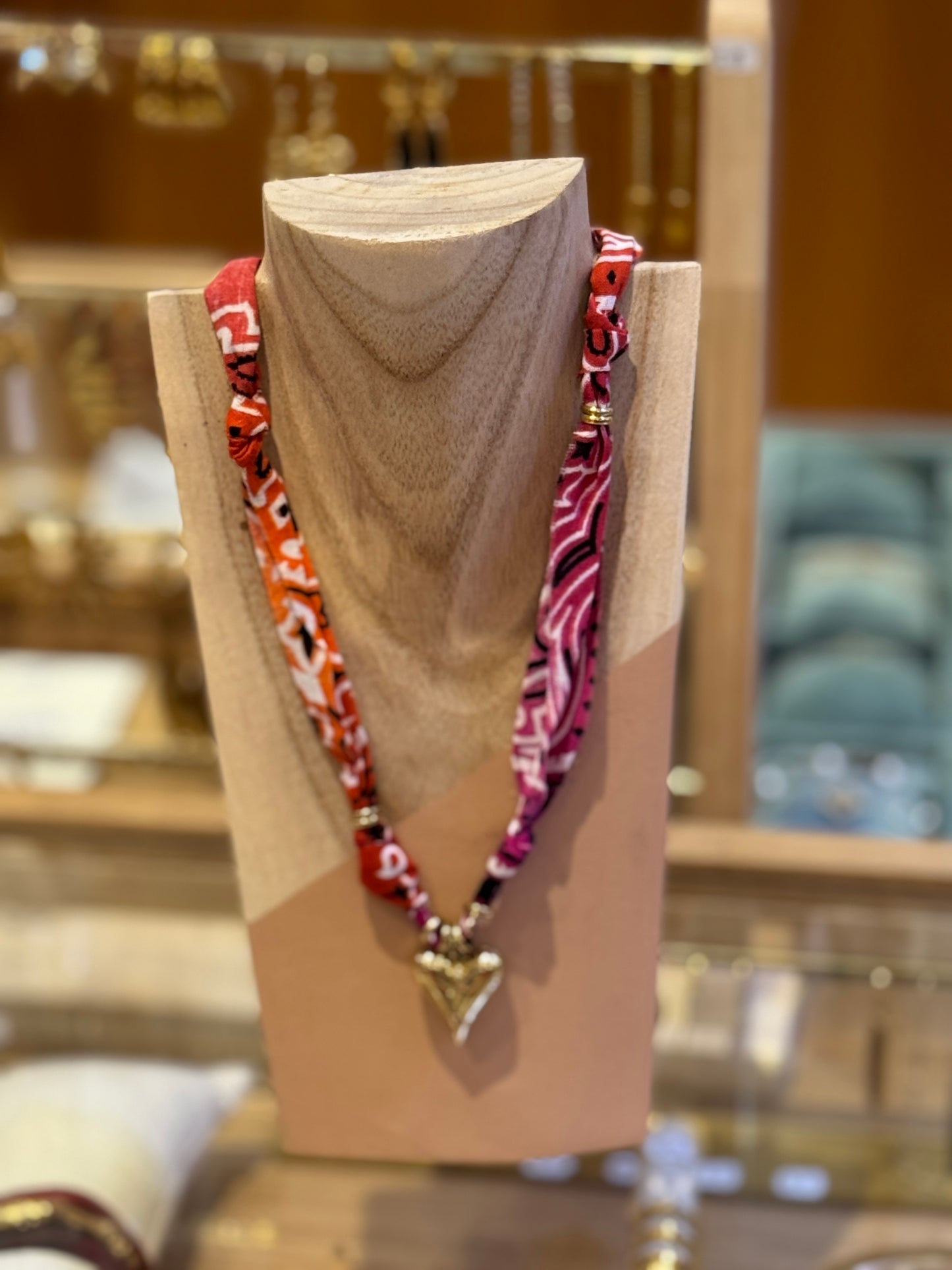 Collier Coeur Bandana