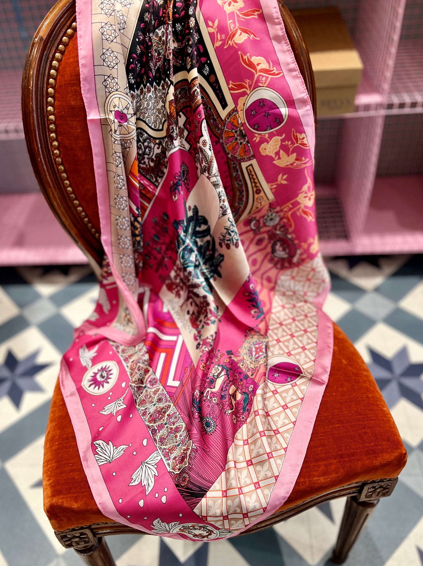 Foulard Chabada pink