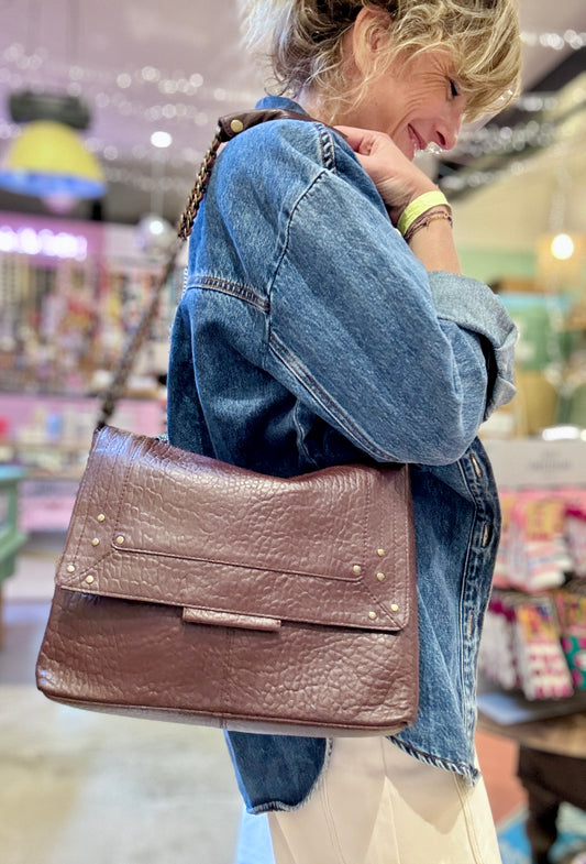 Sac Jeromino bordeaux
