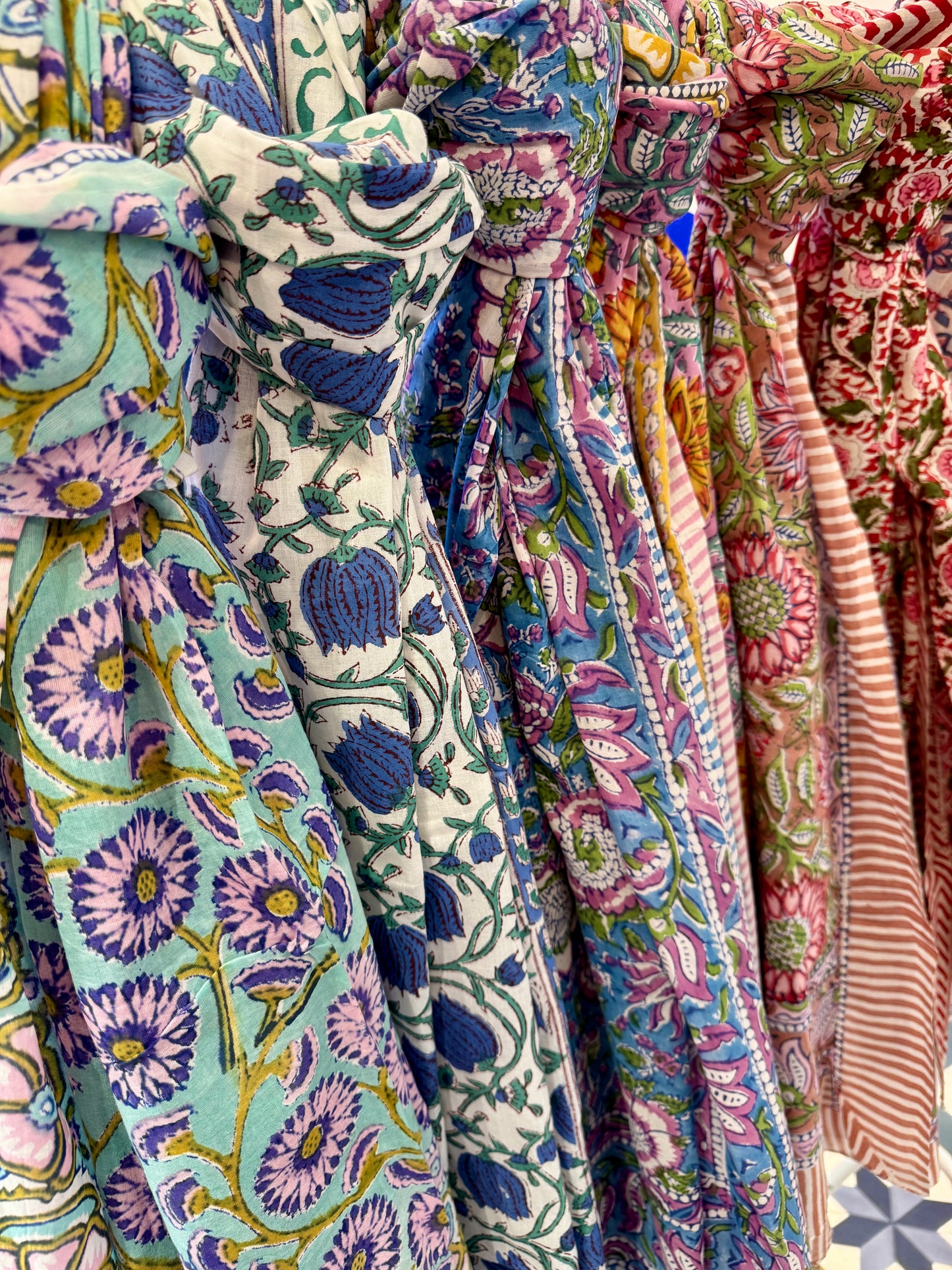 Grand foulard Indie