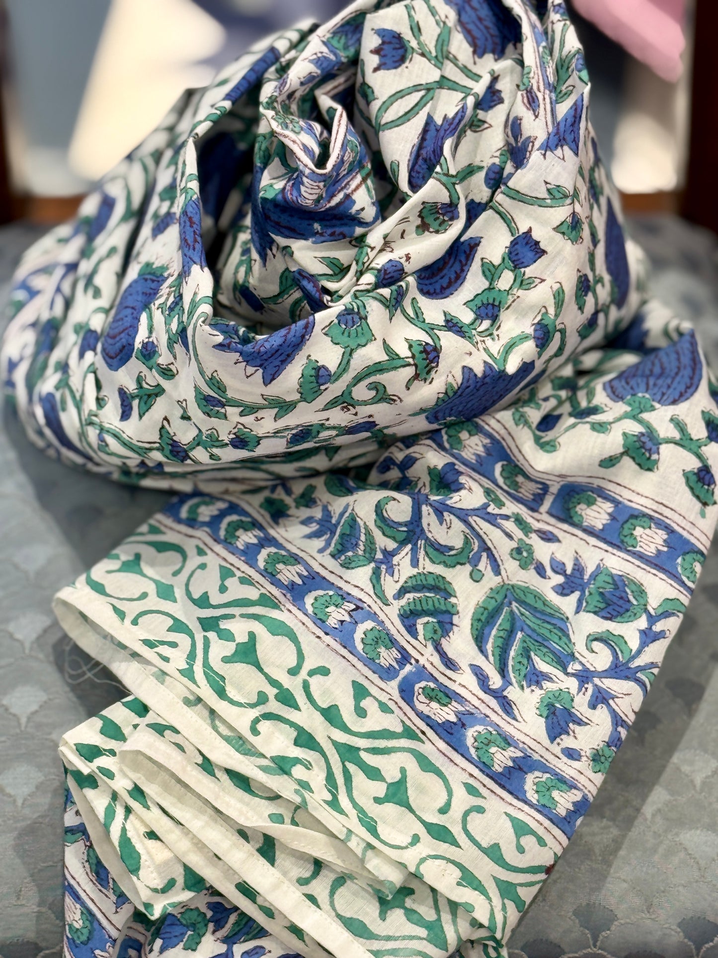 Grand foulard Indie