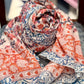 Grand foulard Indie