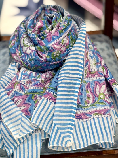 Grand foulard Indie