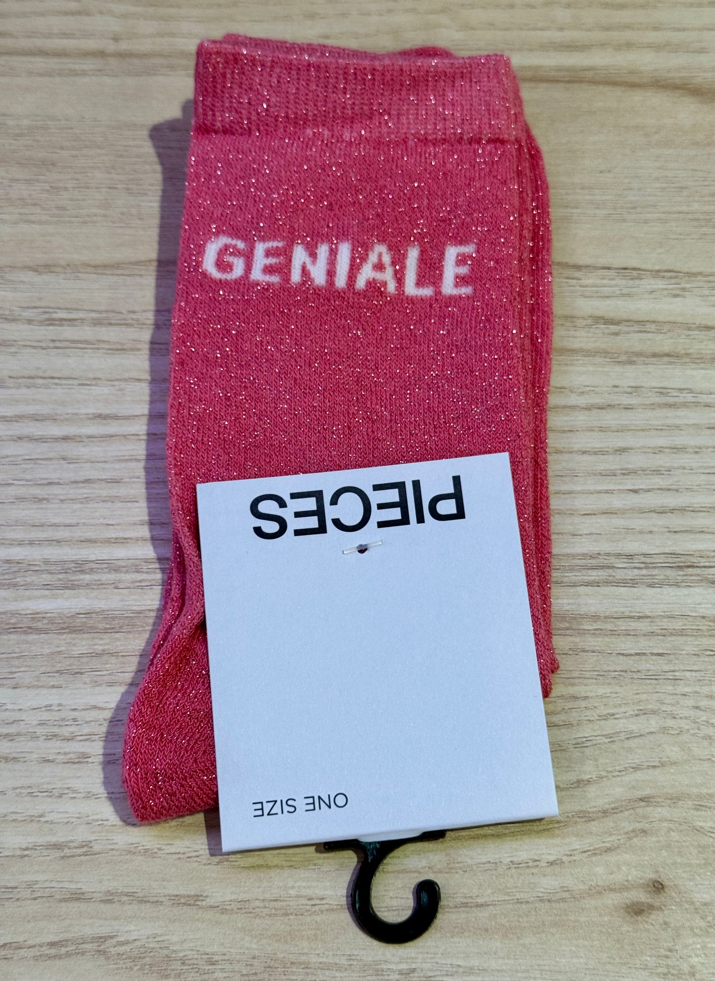 Chaussettes Paillettes mots doux !