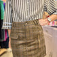 Jupe Oxford