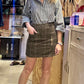 Jupe Oxford