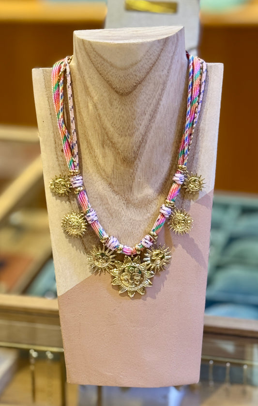 Collier Paracorde Sun rose
