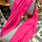Etole Casimir en gaze de coton fushia