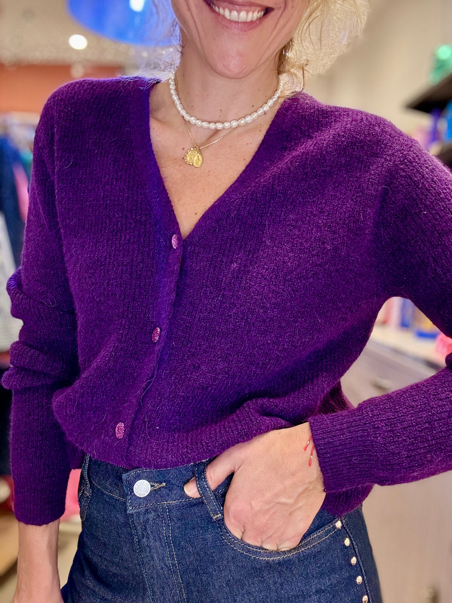 Gilet Purple